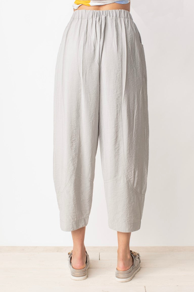 Seamed Crinkle Lantern Pant