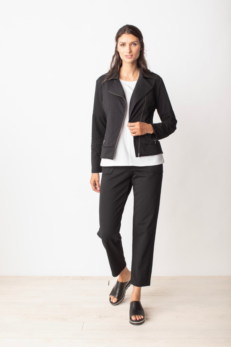 Lightweight Ponte Moto Jacket