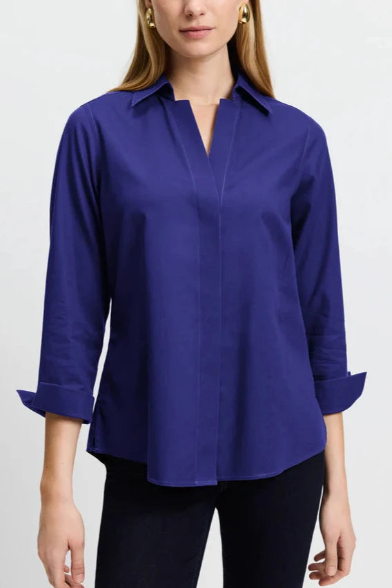 Taylor Blouse | Majestic Blue