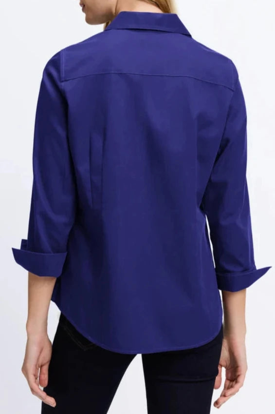 Taylor Blouse | Majestic Blue