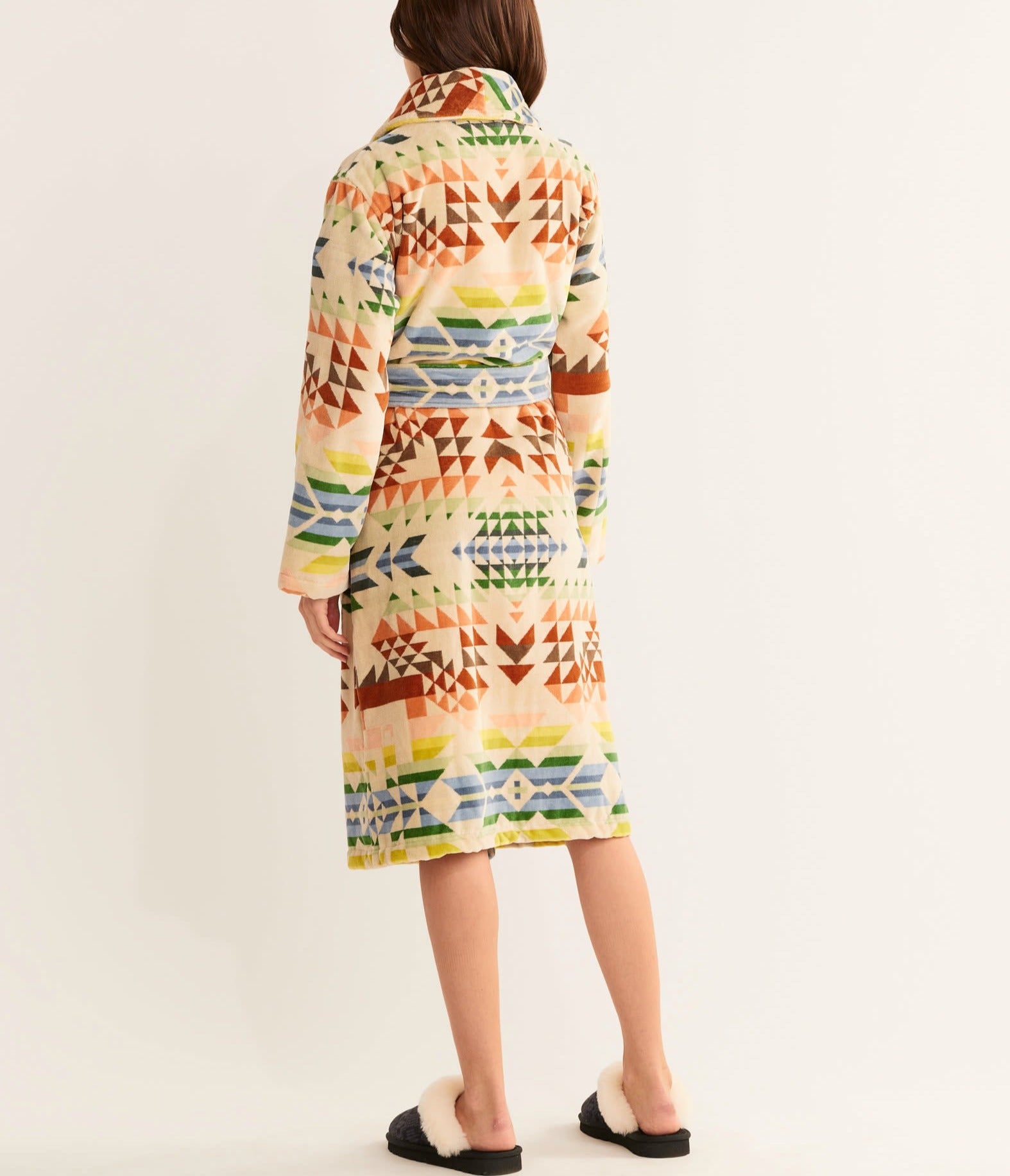 Pendleton Cotton Terry Velour Robe | Opal Springs Multi