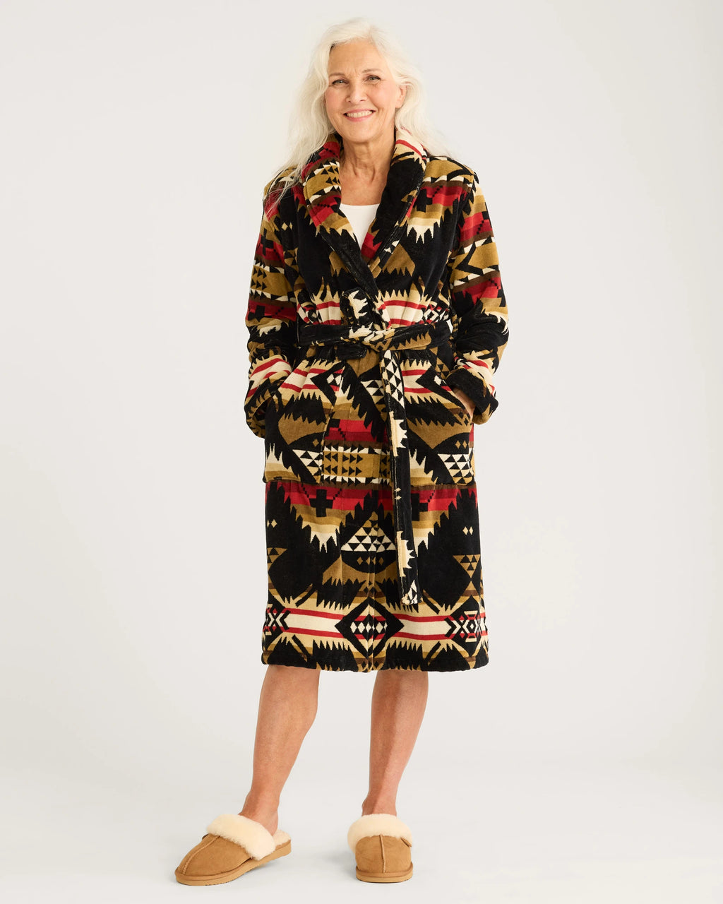 Pendleton Cotton Terry Velour Robe