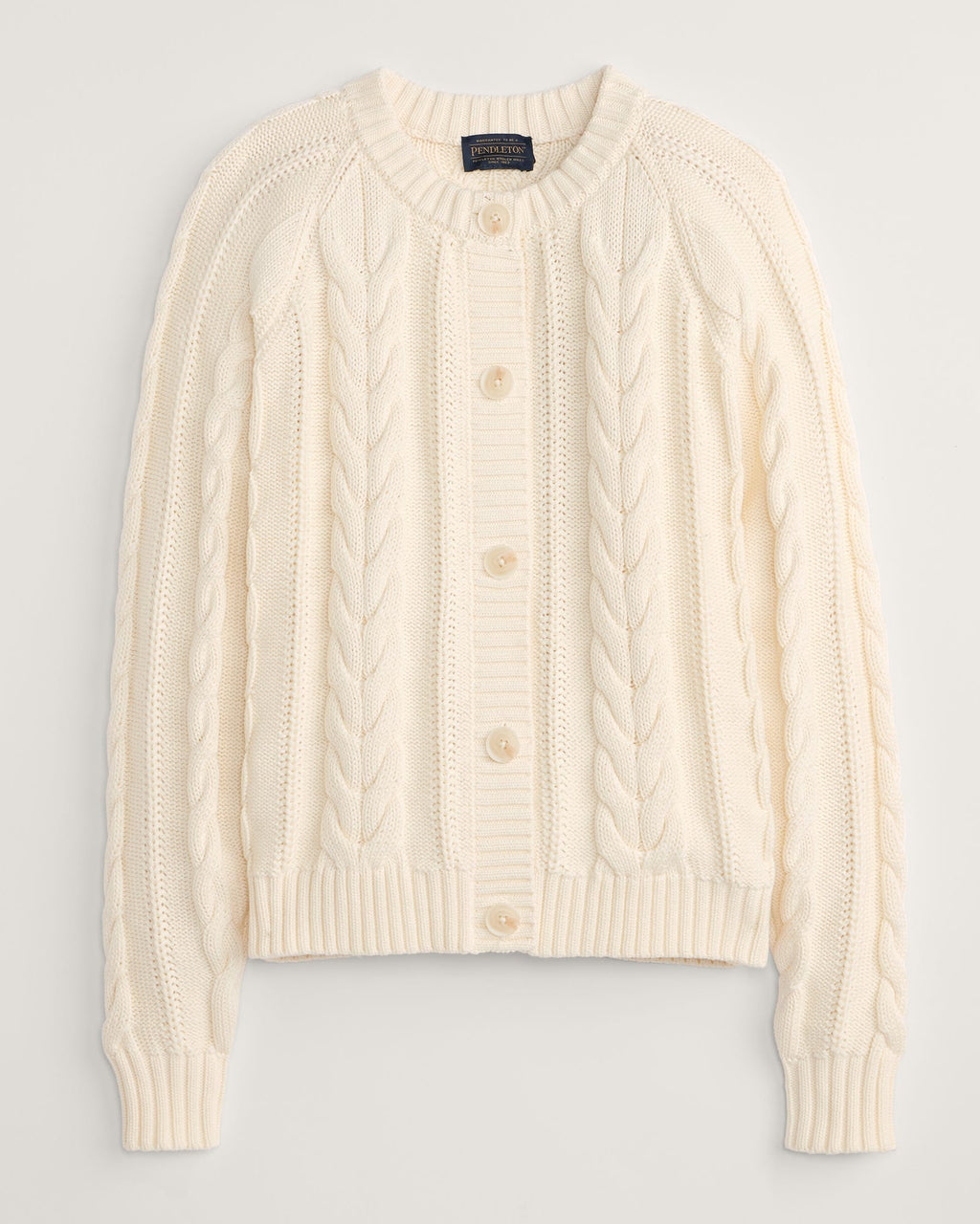 Cotton Cable Cardigan