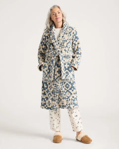 Pendleton Women's Blue Ridge Cotton Terry Velour Bathrobe