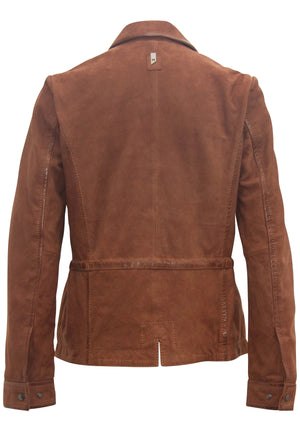 Amaly RF Leather Jacket