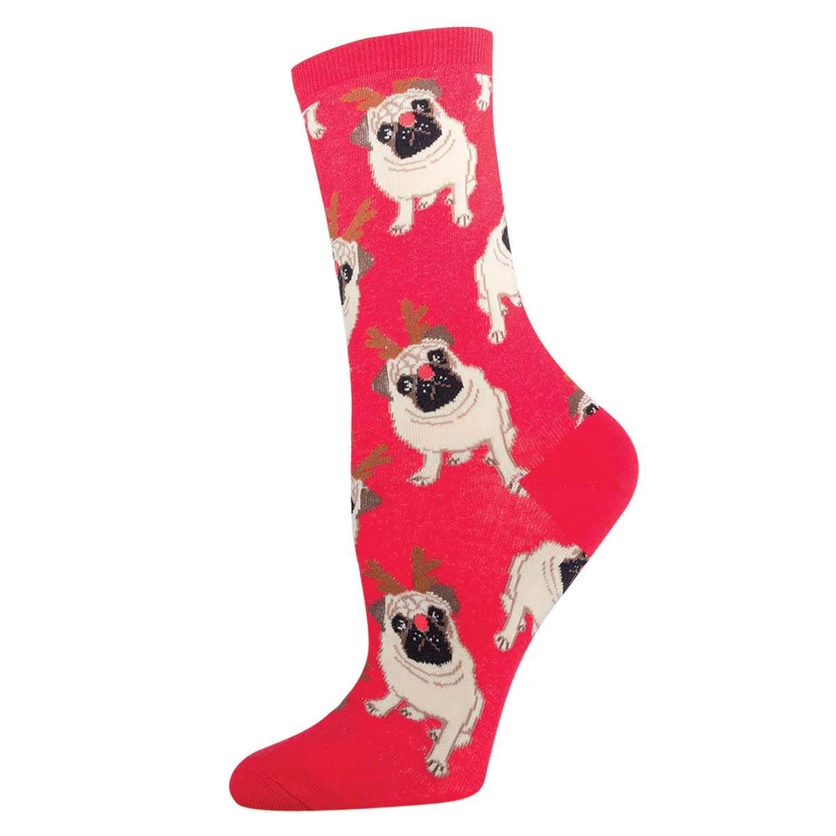 Antler Pug Socks