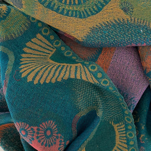Phoenix Scarf | Turquoise