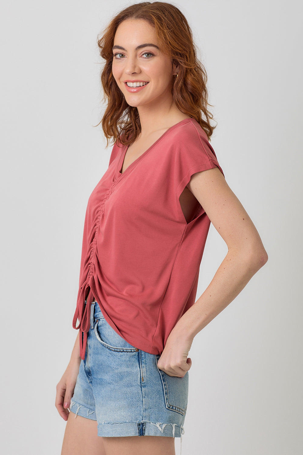 Front Ruche Modal Top