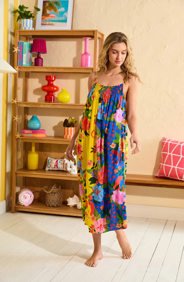 Charlie Woven Chemise In Paradise Vacay