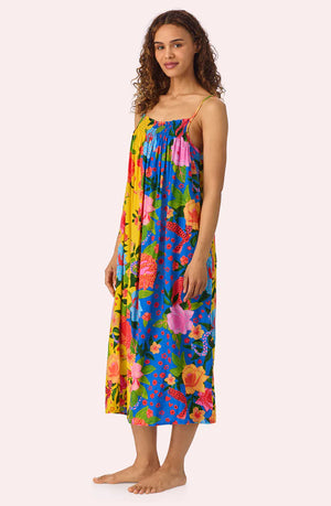 Charlie Woven Chemise In Paradise Vacay