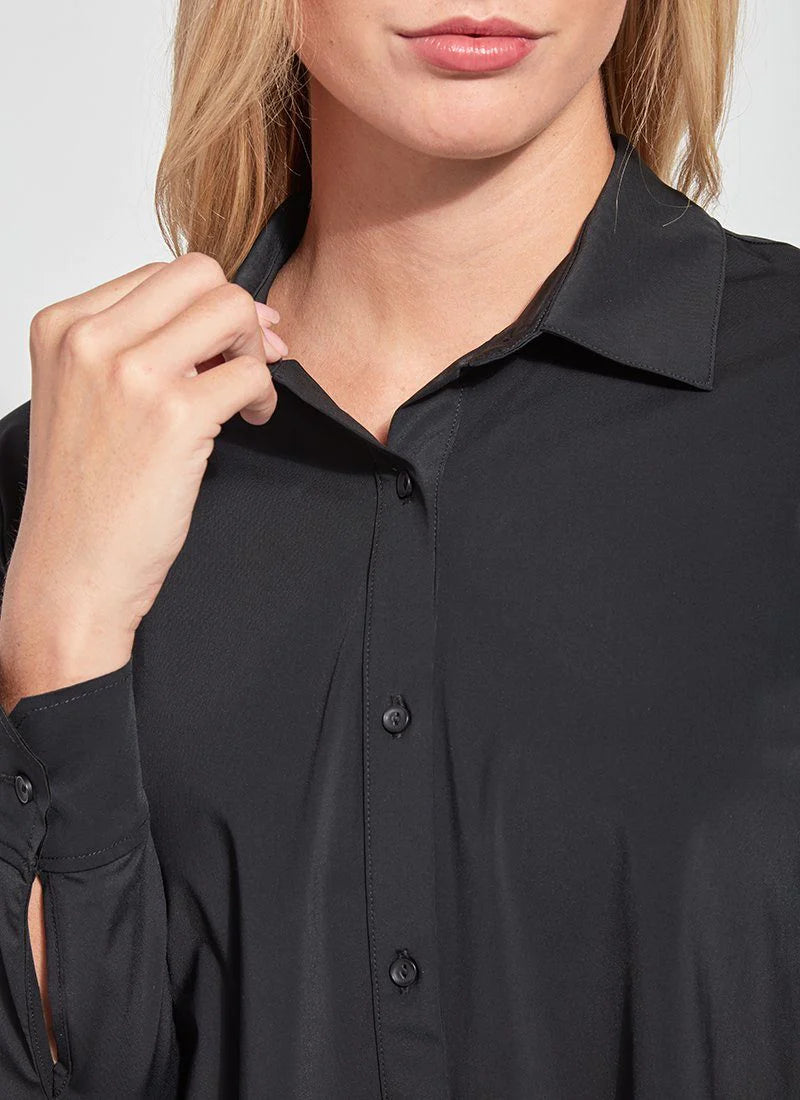 Connie Button Down | Black