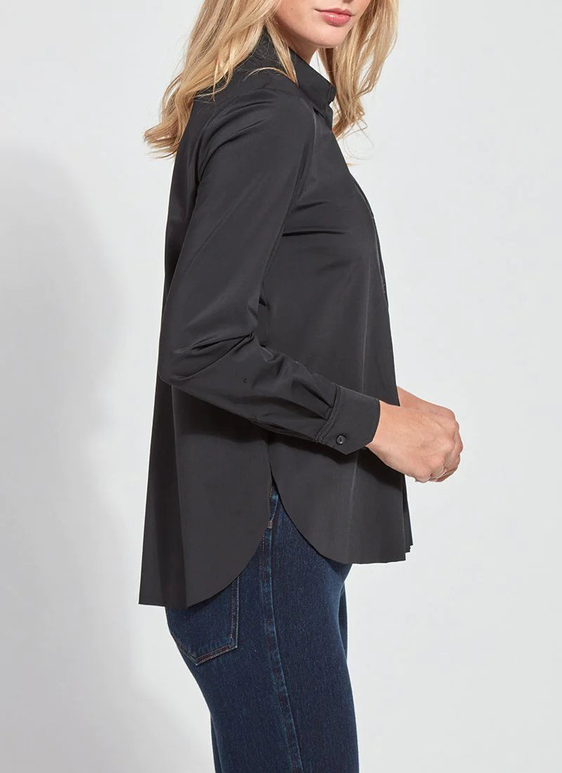 Connie Button Down | Black