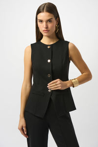 Heavy Knit Fitted Vest