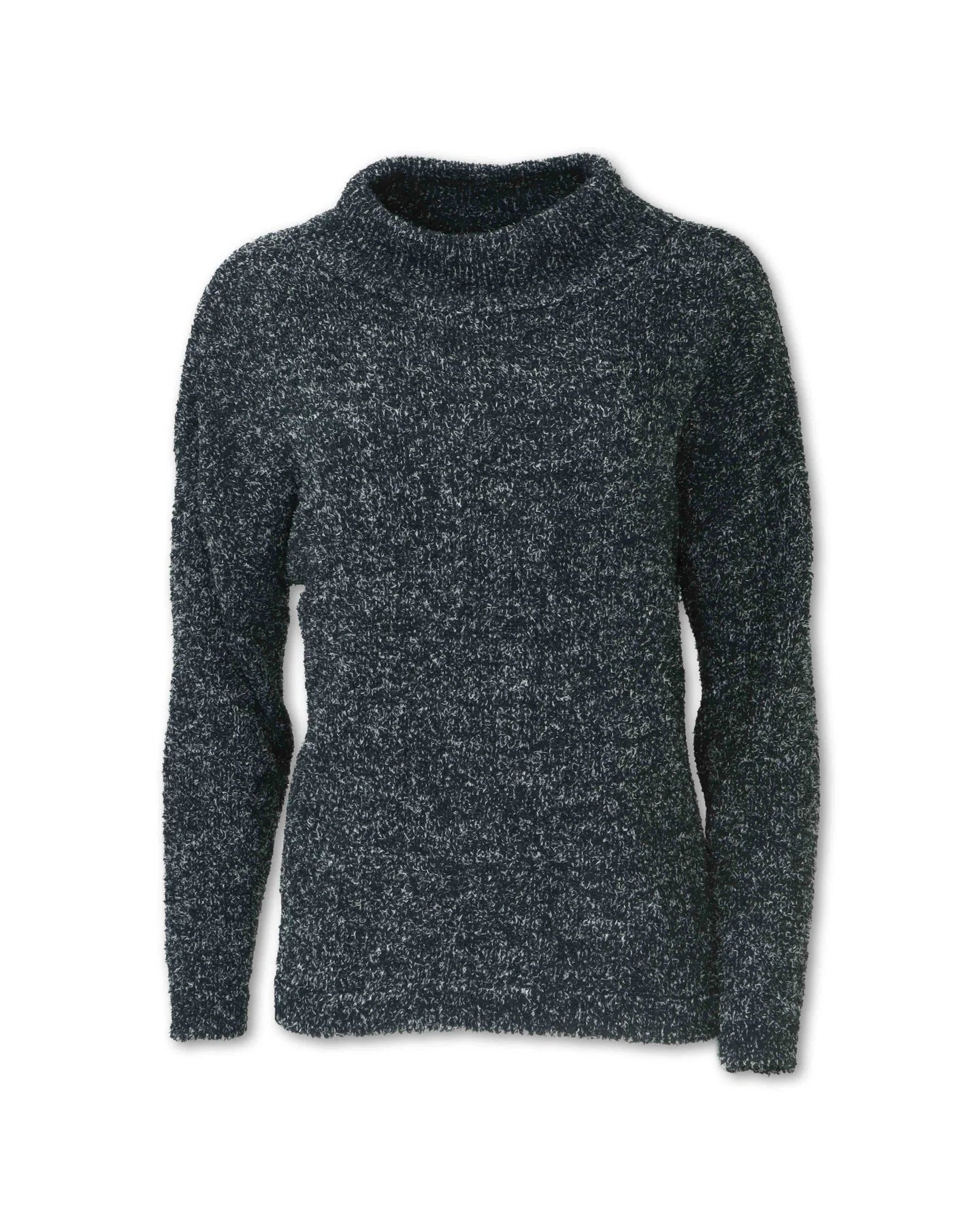 Velour Knit Tunic Sweater