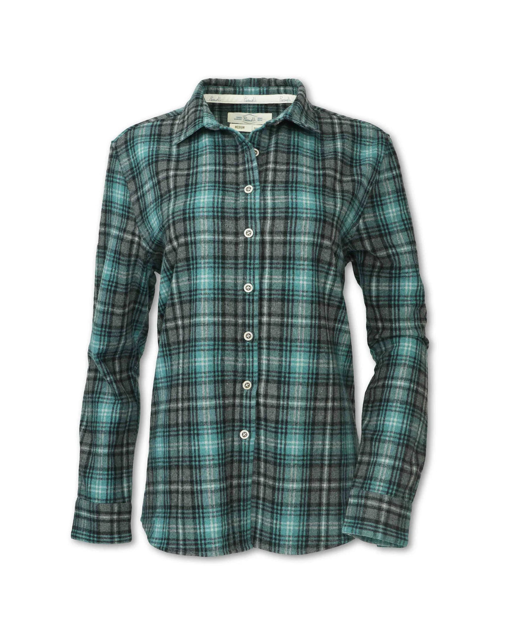 Wool Blend Plaid Flannel
