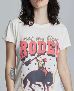 Not My First Rodeo Tee | Pearl