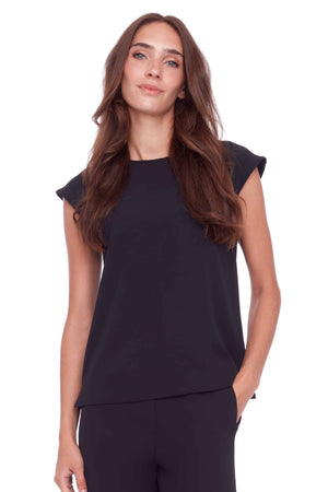 Vegan Silk Cap Sleeve Top