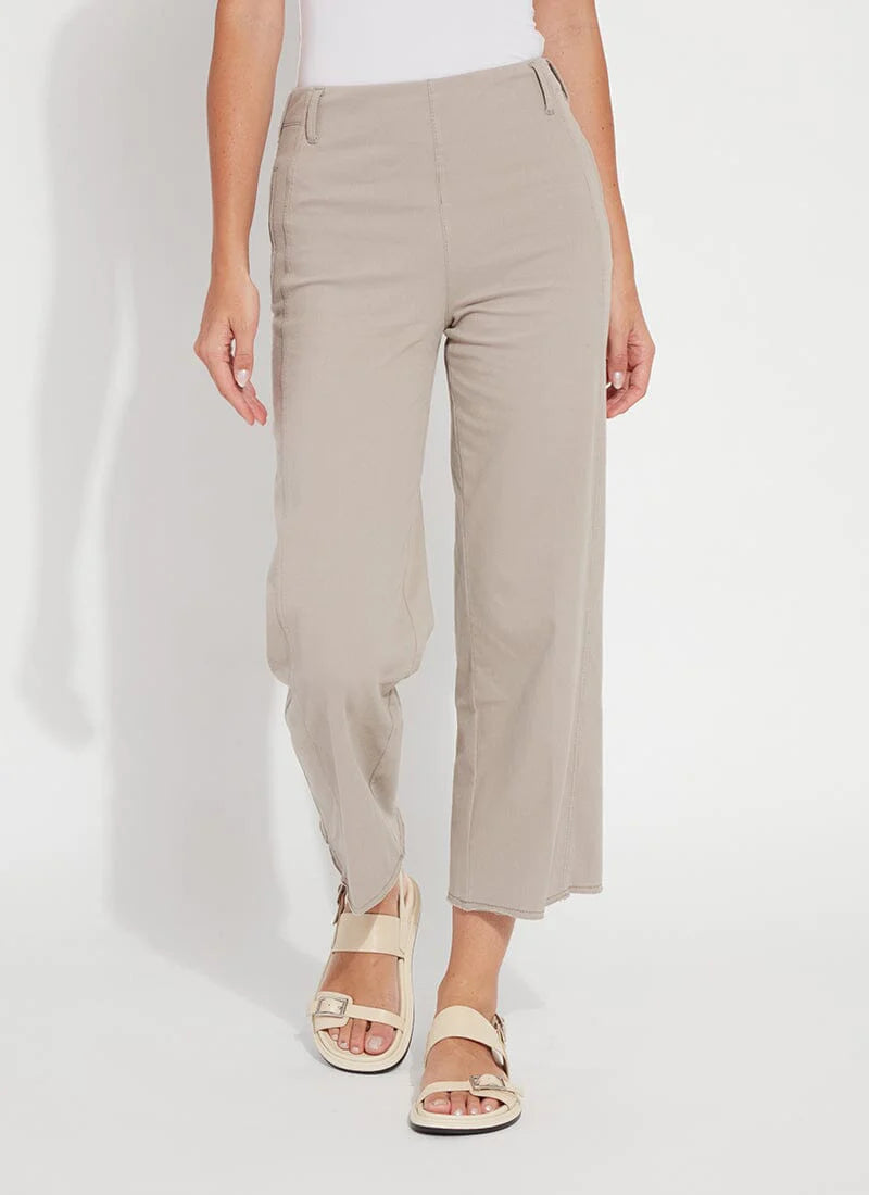 Payton Wide Leg Crop (26" Inseam) | French Beige