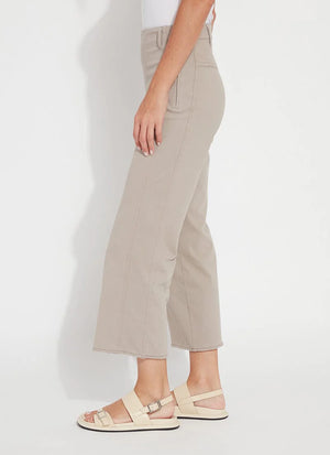 Payton Wide Leg Crop (26" Inseam) | French Beige