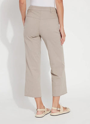 Payton Wide Leg Crop (26" Inseam) | French Beige