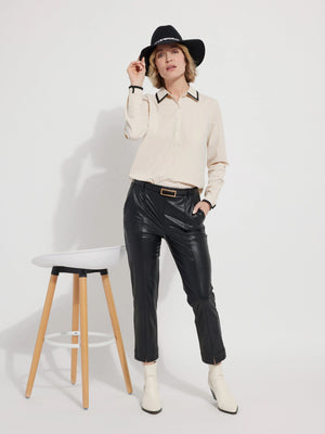 Andrea Crop Vegan Trouser