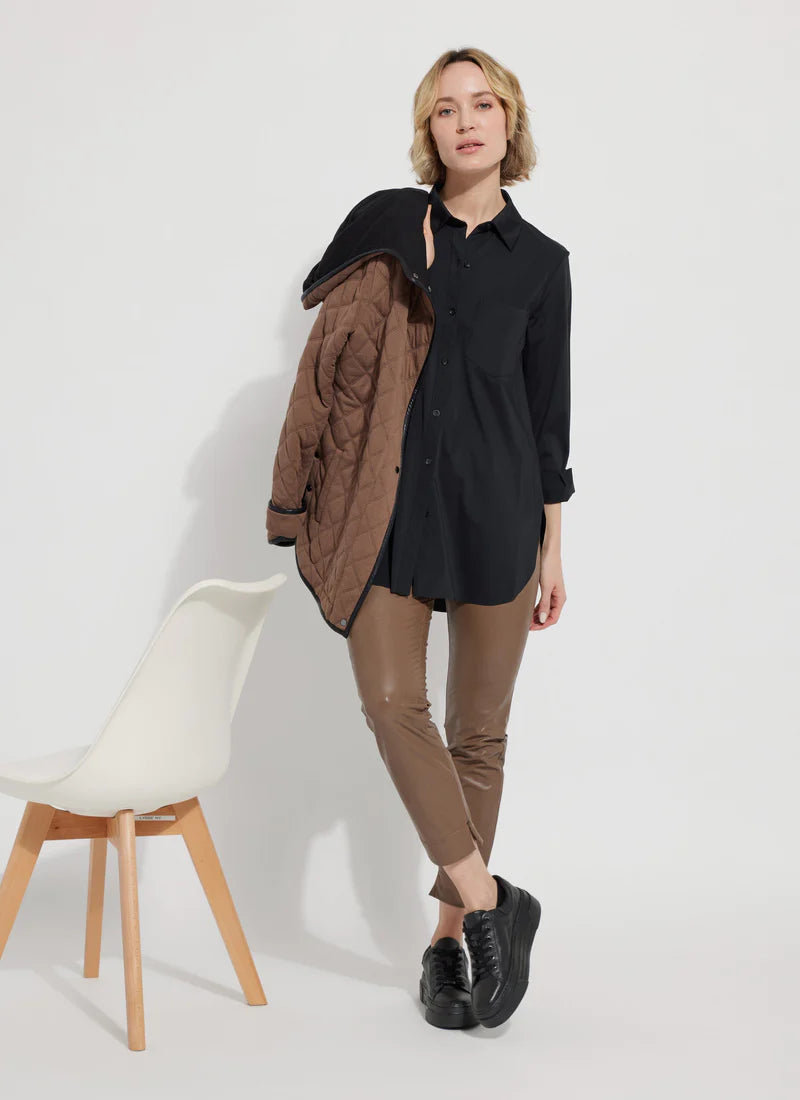 Katherine Toothpick Skinny (27" Inseam) | Cold Chestnut