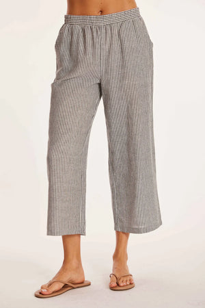 Cropped Wide Leg Pants