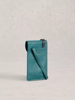 Coco Weave Leather Phone Bag