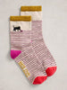 Embroidered Ankle Sock