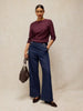 CLARA LS TEXTURE TEE