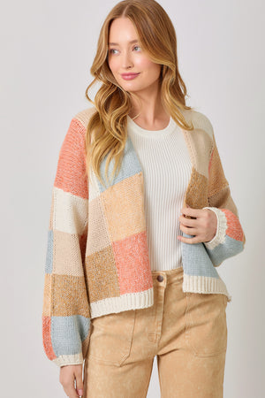 Color Mosaic Cardigan