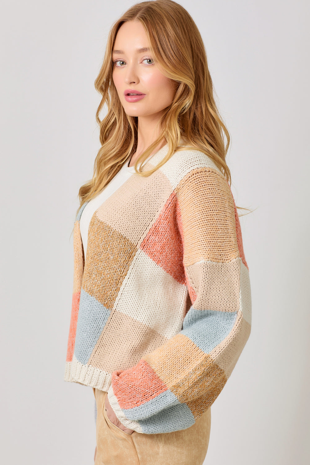 Color Mosaic Cardigan