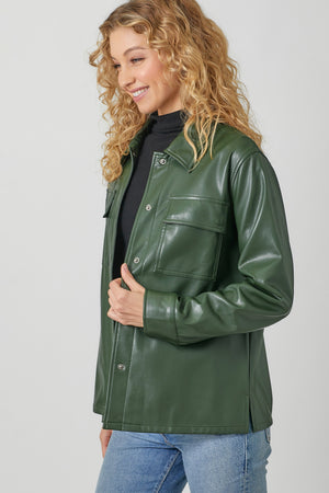 Vegan Leather Jacket