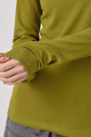 Reverse Coverstitch Top