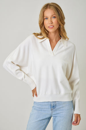 Polo Dolman Sweater