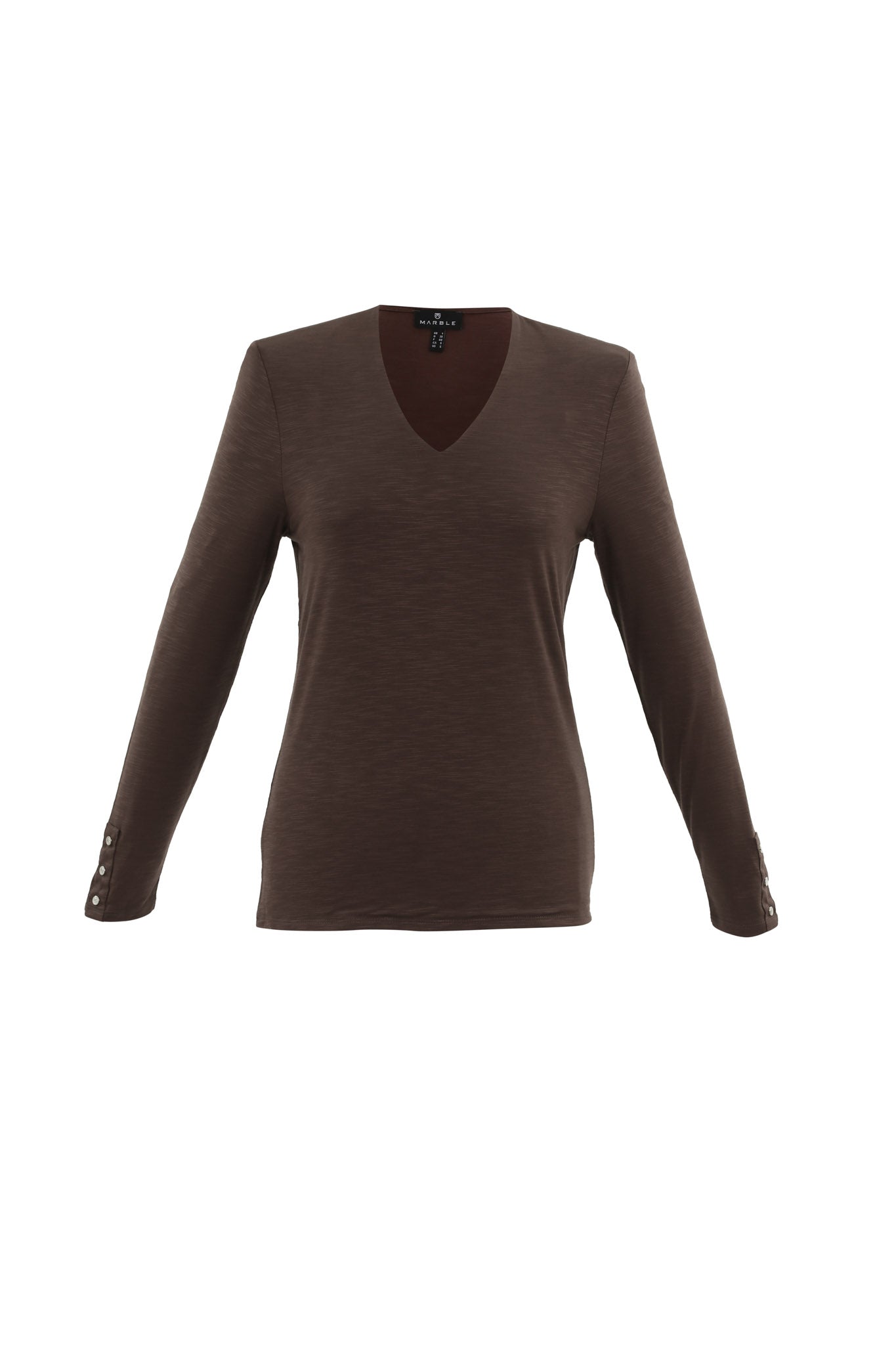 V-Neck Long Sleeve Tee