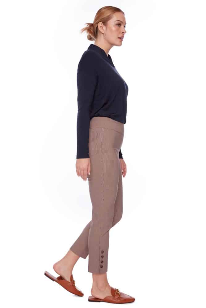 YORK PLAID TECHNO ANKLE PANT