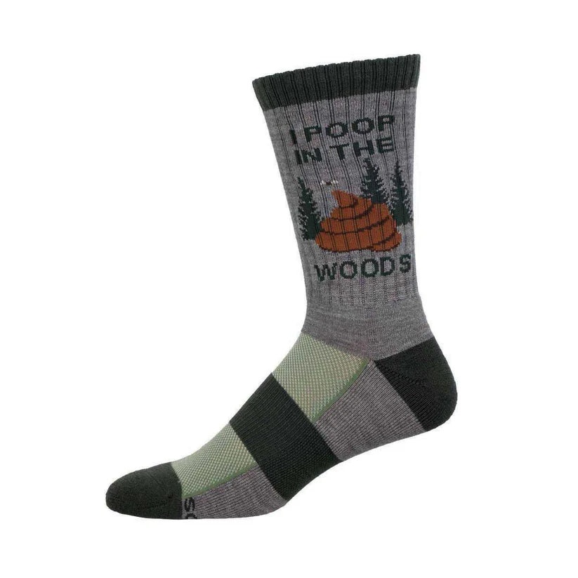 I Poop in the Woods - Merino Wool Socks