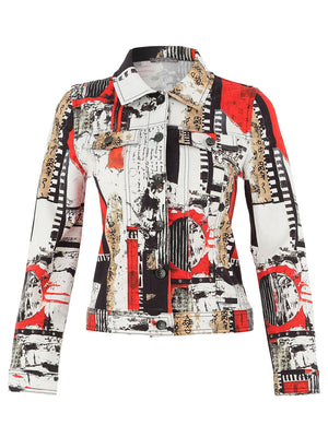 "Bookworm" Jean Jacket