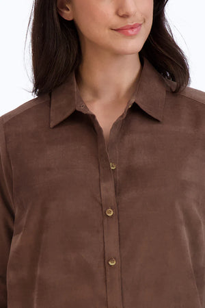 Haven Pinwale Corduroy Shirt | Brown Cord