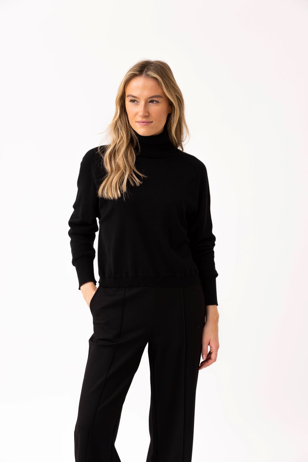 Relaxed Turtleneck Sweater