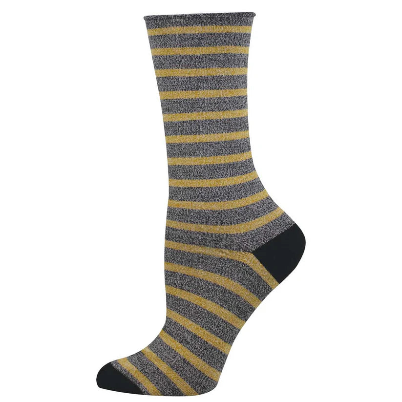 Sailor Stripe Roll Top - Bamboo Socks