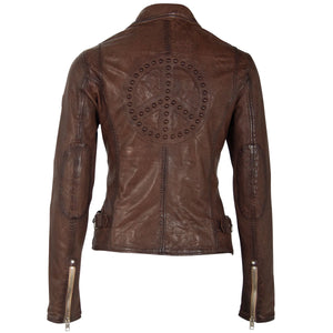 Maysie RF Leather Jacket