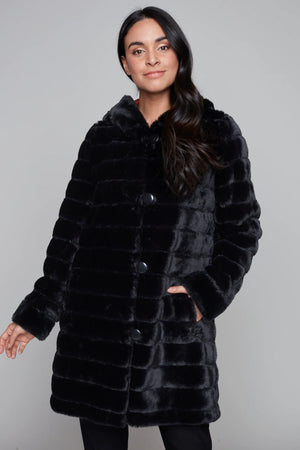 All Warm & Cozy Reversible Faux Fur Jacket