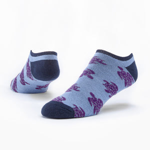 Footie Socks | Blue Turtle