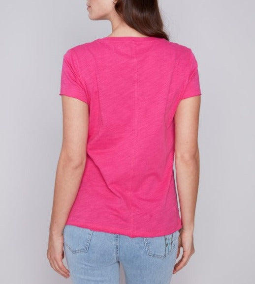 Organic Cotton Slub Top | Punch