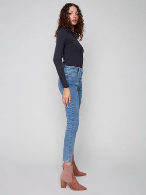 Claudia Slim Leg Jeans
