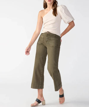 The Marine Standard Rise Crop Trouser Pant Fatigue