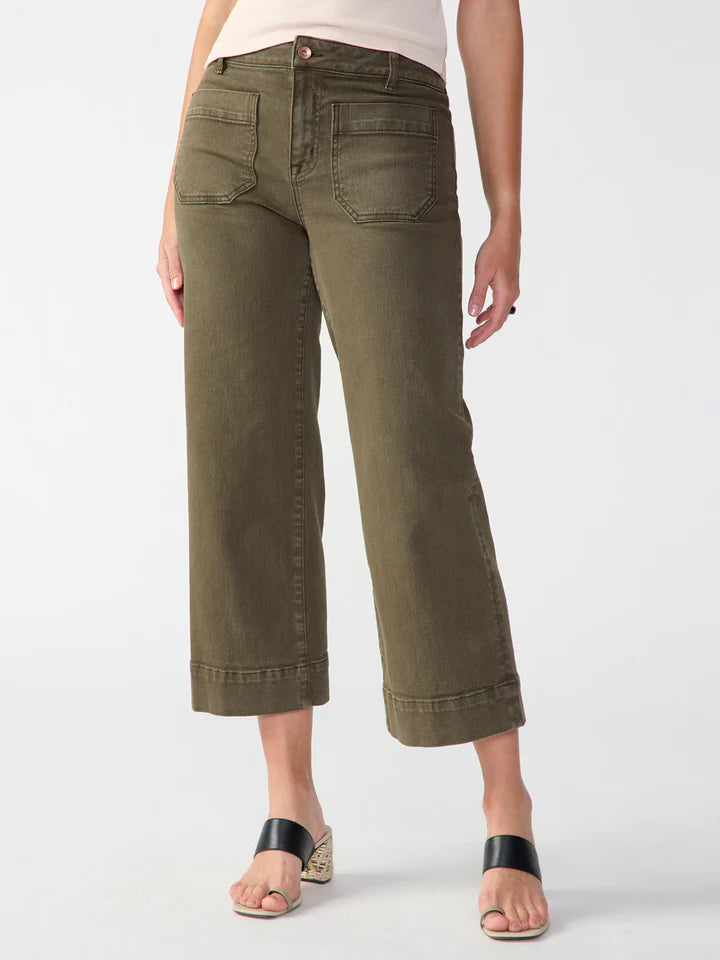 The Marine Standard Rise Crop Trouser Pant Fatigue