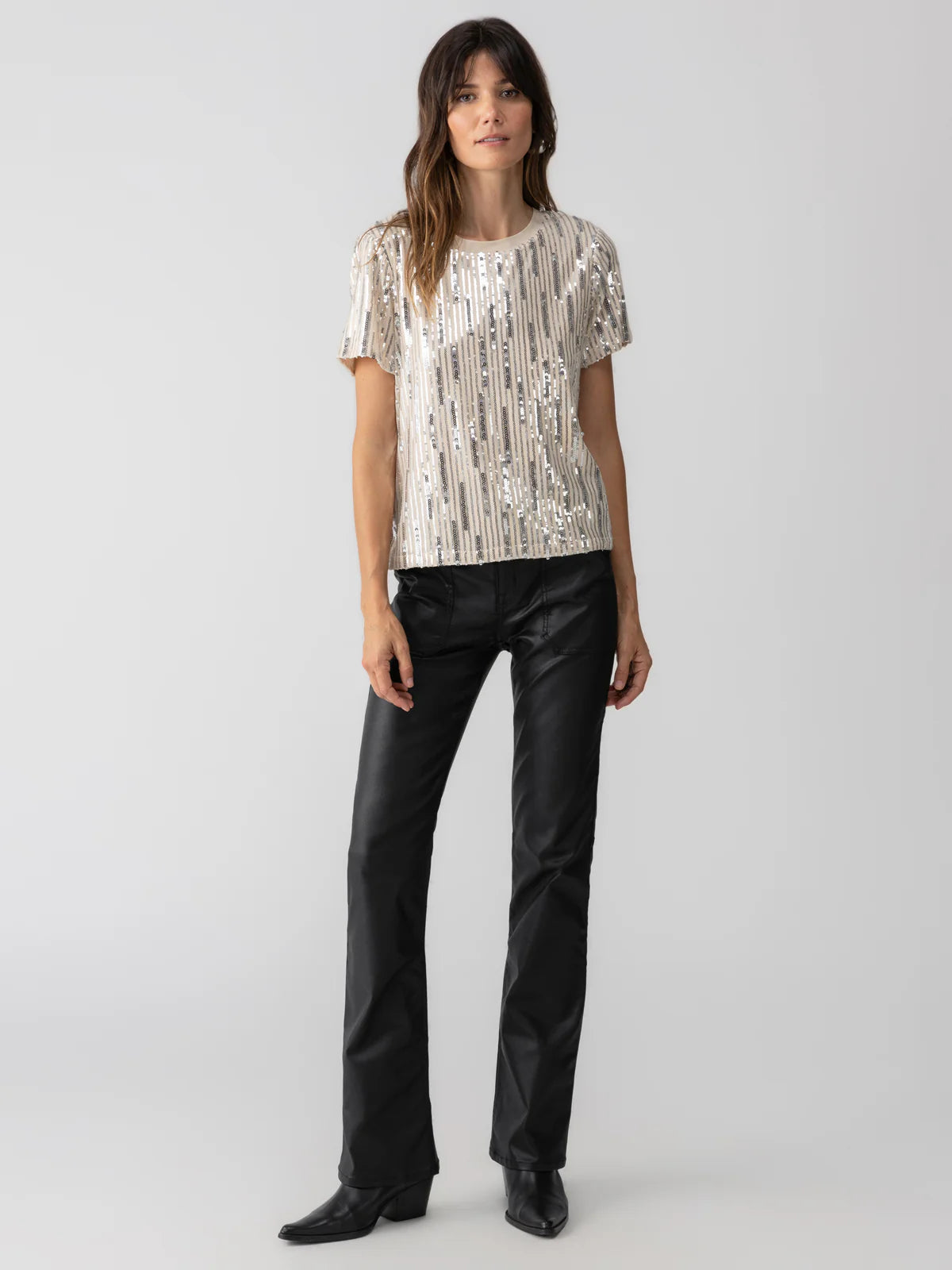 Sequin Perfect Tee Lets Celebrate